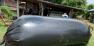 เพิ่มมูลค่ามูลควายทามด้วยบ่อหมักแก๊สชีวภาพ