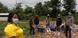 สำรวจขยะ อบต.โนนสะอาด อ.แวงใหญ่ จ.ขอนแก่น